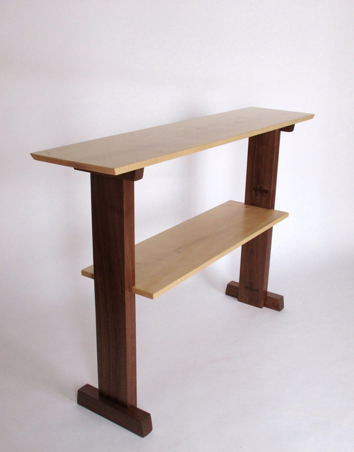 Standing Desk Narrow table console table for narrow hallway