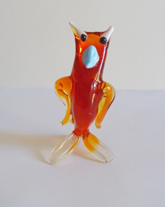 blown glass brown owl blown glass brown owl