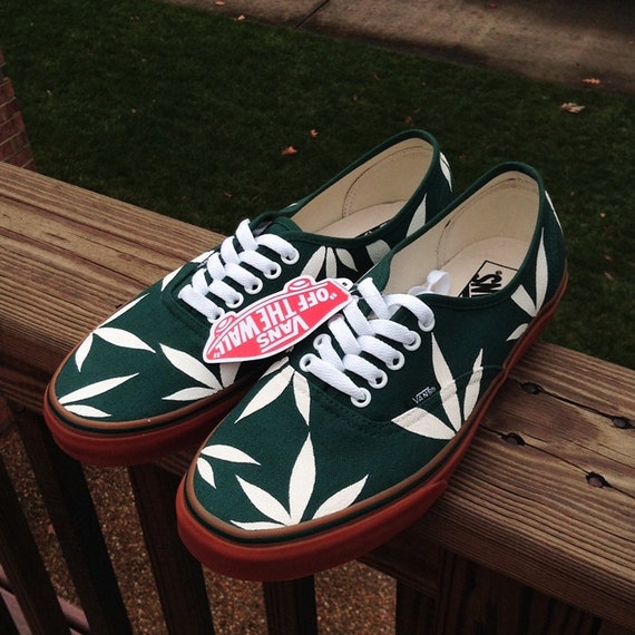 vans pot leaf shoes