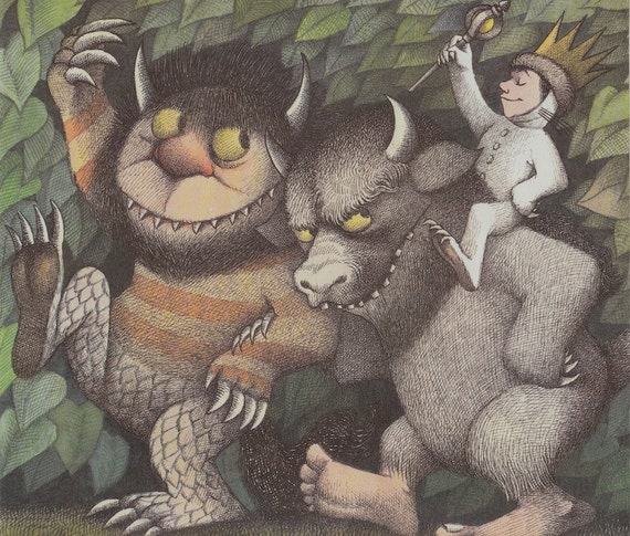 where the wild things are artwork