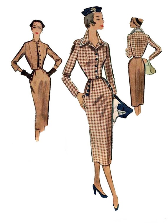 1950s Women's Tailored Suit w/ Fitted by DesignRewindFashions