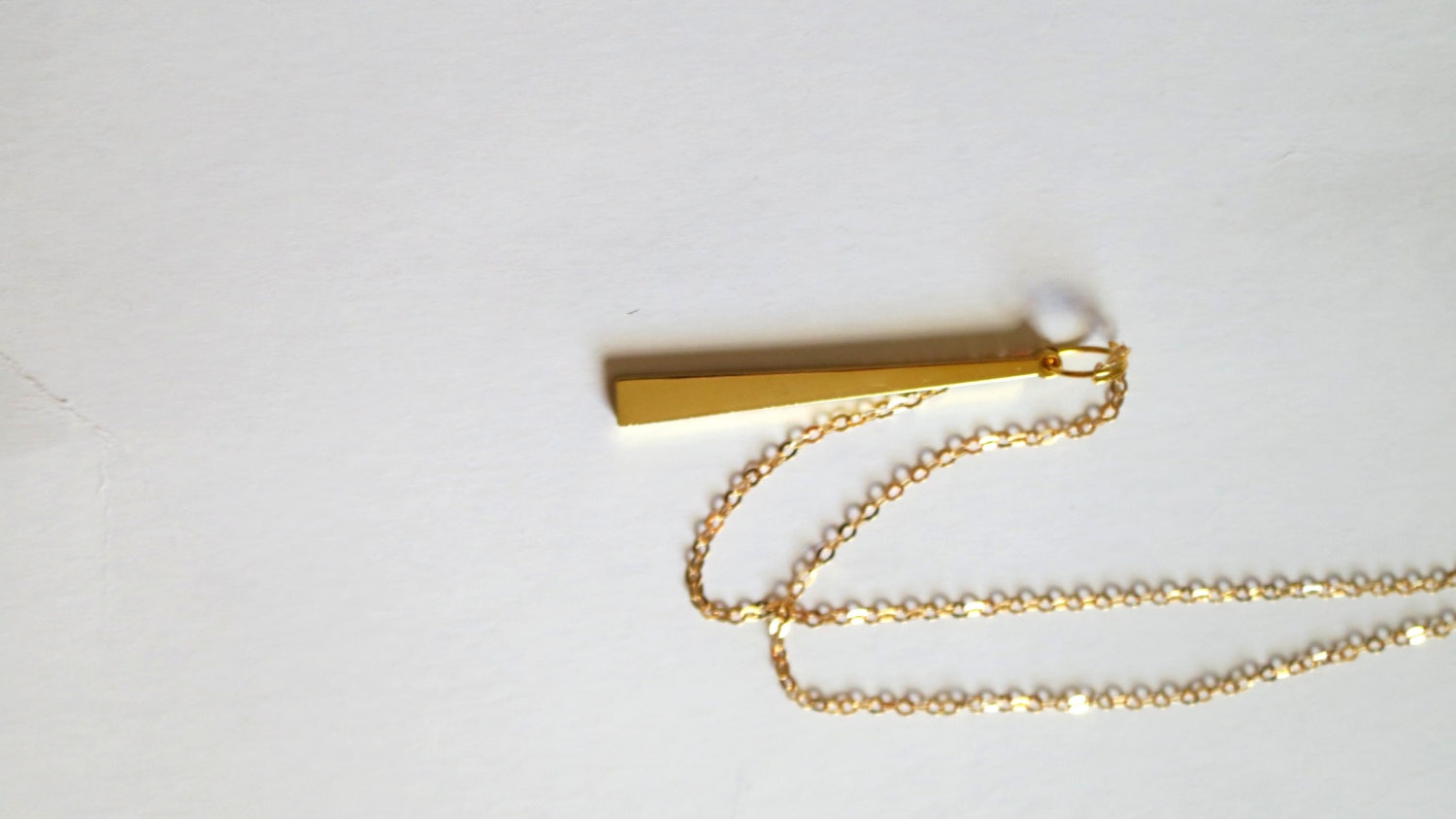 Gold Bar Layer Necklace by MyAugustaJewelry on Etsy