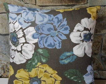 Lauren's Garden Pillow Cover//Custom Pillow