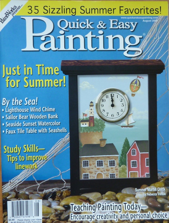 PaintWorks Quick & Easy Painting Magazine / August 2008