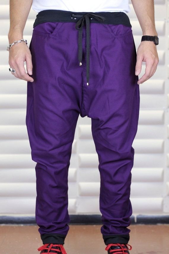 boys purple joggers