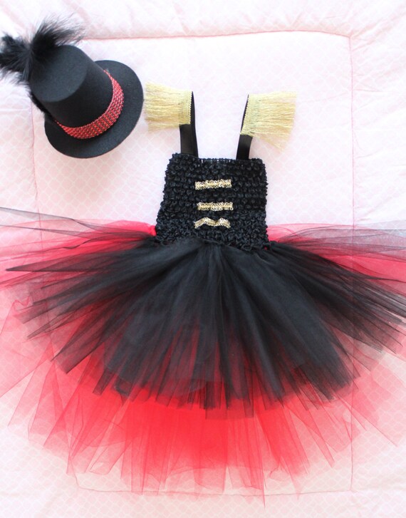 Items similar to Adorable Circus Ringleader Ringmaster Costume Tutu