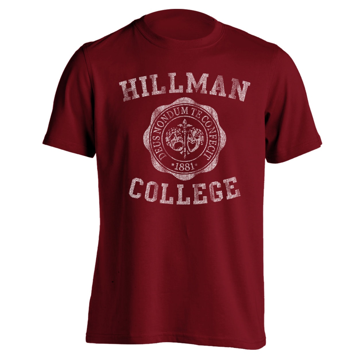 Hillman College Emblem Men's T-Shirt DT0598 by LaughWear on Etsy