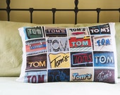 Personalized Pillowcase Featuring Any Name in Signs