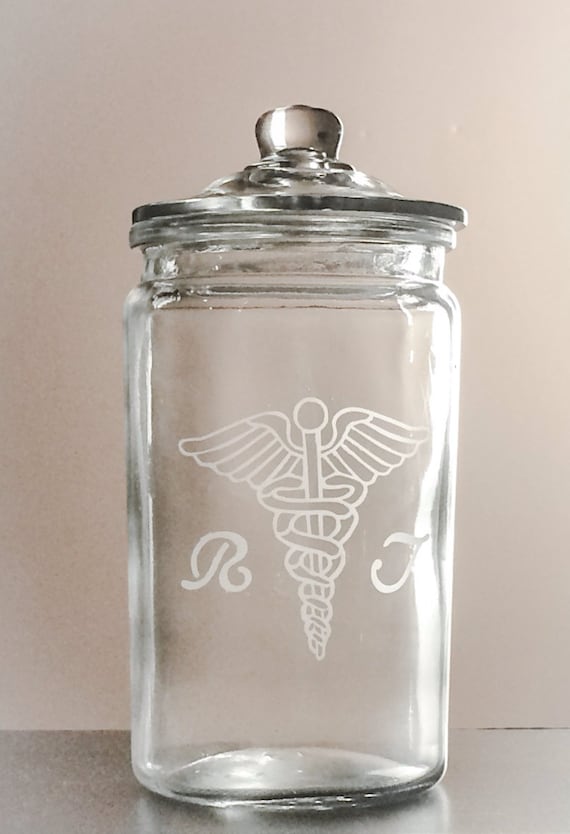 Doctor Nurse Graduation, Appreciation, Thank You Gift Glass Cannister