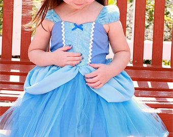 CINDERELLA dress costume Princess dress with TUTU dress