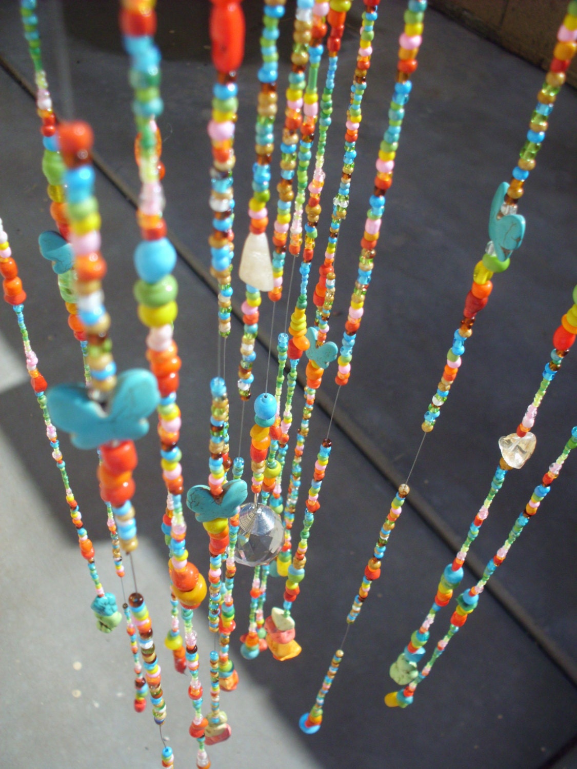 Glass Beaded Mobile/suncatcher/glass beads