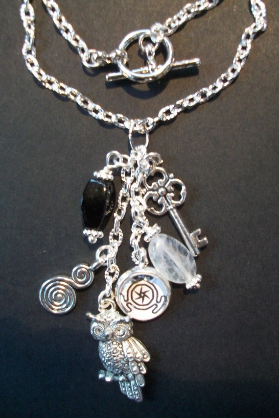 Hecate / Hekate Necklace Goddess Symbols by ElegantlyEnchanting