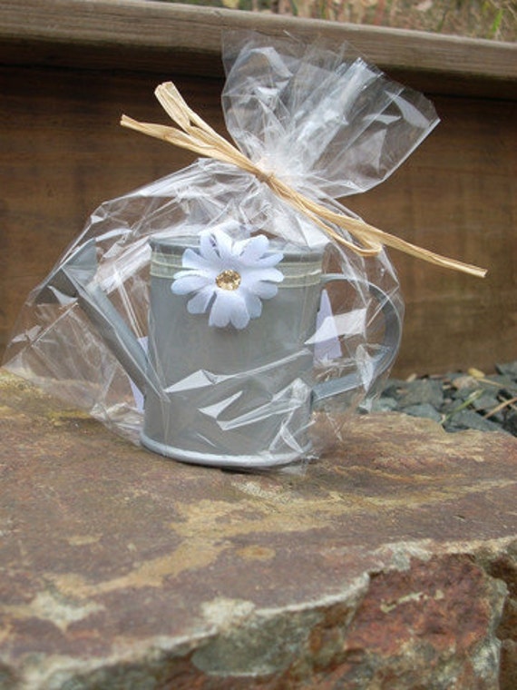 Mini Watering Can Favors by ChudleighLane on Etsy