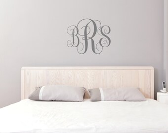 Monogram Wall Decal - Free Shipping