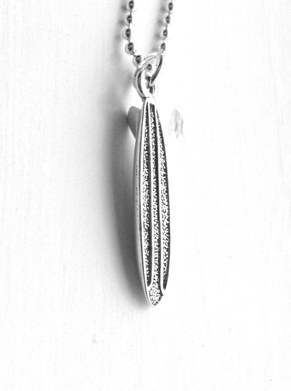 Surfboard Necklace Surf Necklace Surfer Necklace Surfboard