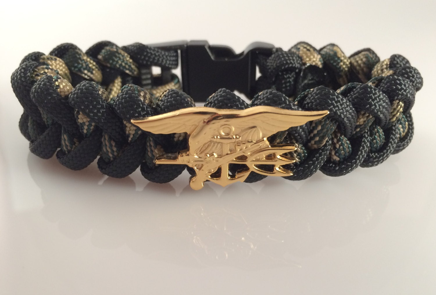 U.S. Navy Seal Paracord Bracelet FREE SHIPPING by ParacordLinks