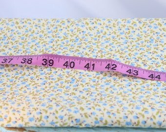 Sevenberry Japanese fabric in blues and green hard to find!- 1/2 Yard Cut