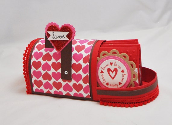 Personalized Hearts Mailbox With Matching by PartyDecorandMoore