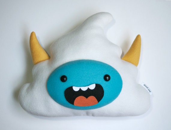 Yeti Poop Plush I'M LEGENDARY a mythical creature by CindyMakes