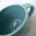 Bunny Surprise Tea Cup - Handmade stoneware and porcelain pottery