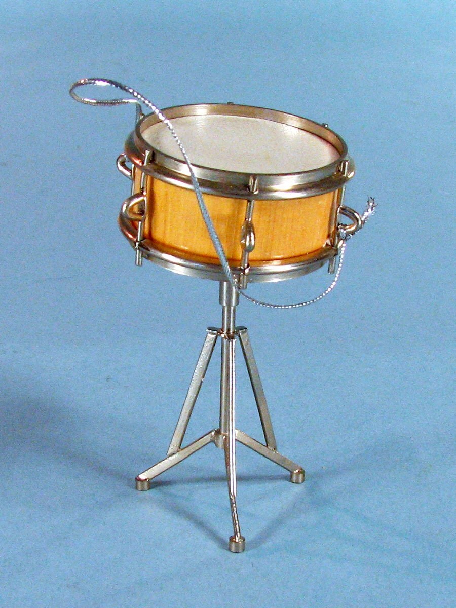 Realistic Snare Drum Standing Snare drum Mini by marygardenart
