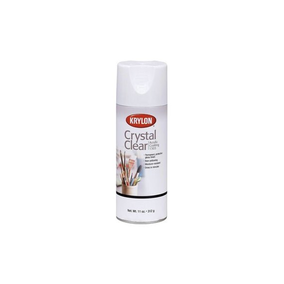 Krylon Crystal Clear Coating Aerosol Spray CLEARANCE