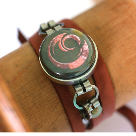 Teen Boy Gift Jewelry for Teen Boy Leather Wrap Bracelet for