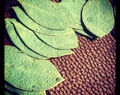 Seed Paper Leaf Favors - 50 favors