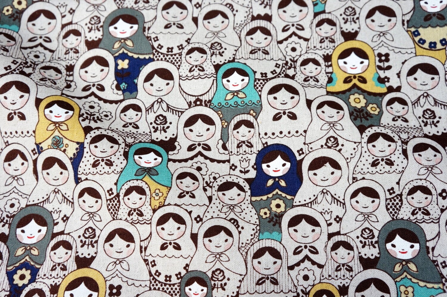 matryoshka fabric