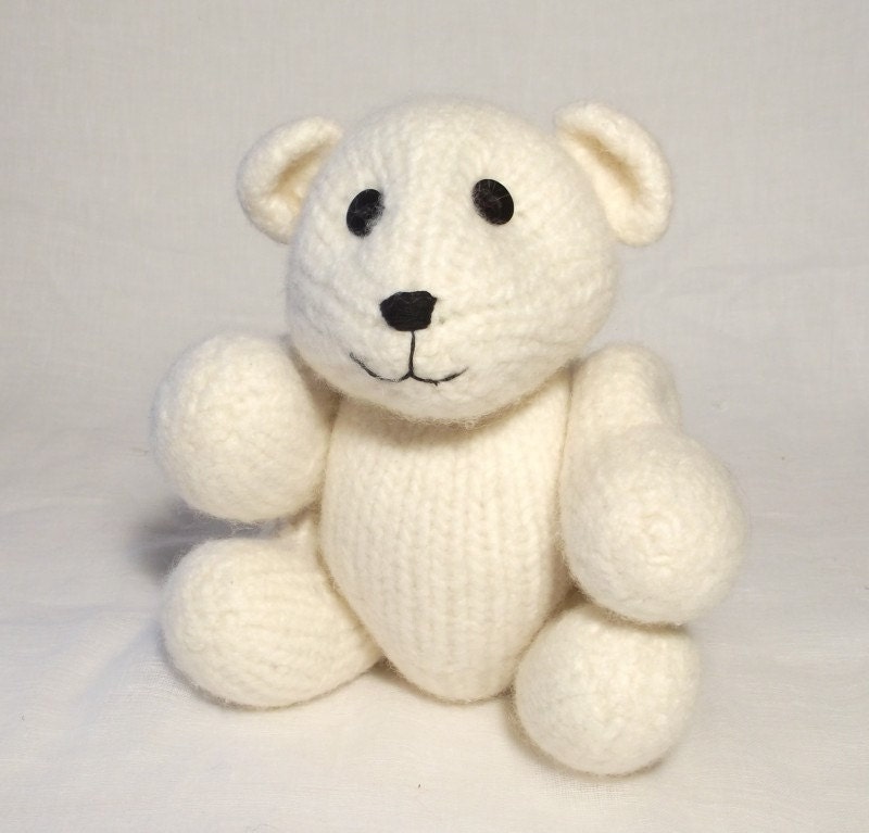 polar bear knitting pattern free