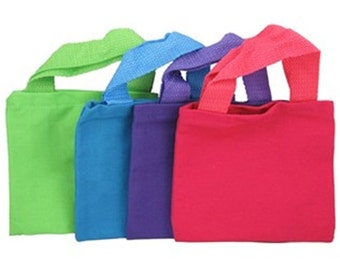 KIDS MINI TOTES  Pary Favor  Bag for Small Toys or Doll Accessories ...