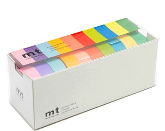 mt Washi Masking Tape - Set of 10 - Bright Colors