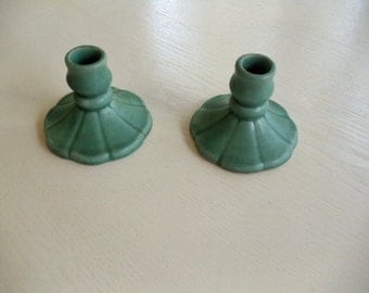 Aqua Candle Holders