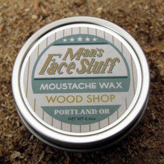 Wood Shop Cedar and Cypress Scented Moustache Wax