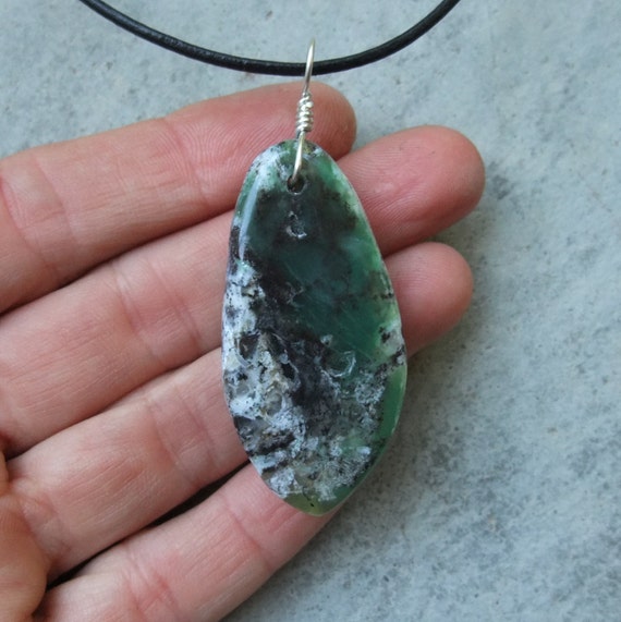 Dendritic Opal jewelry unique natural by NaturesArtMelbourne