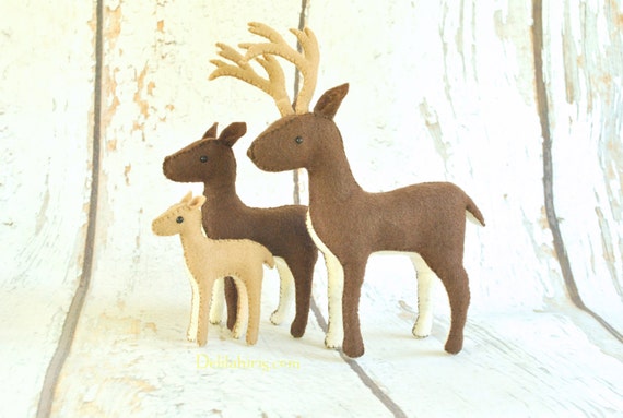 stuffed deer pattern