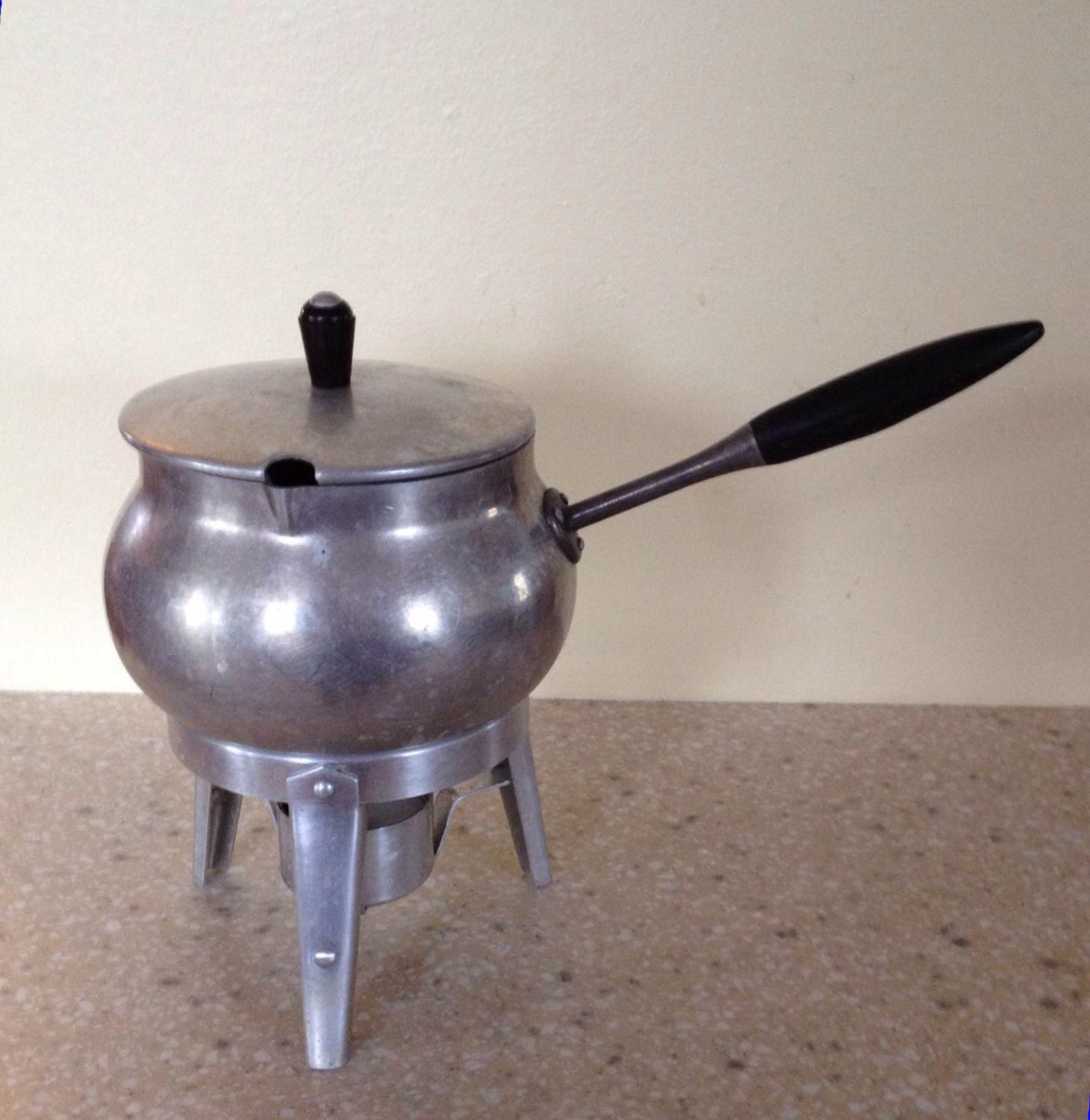 Mid Century Fondue Pot or Butter Warmer by ContemporaryVintage