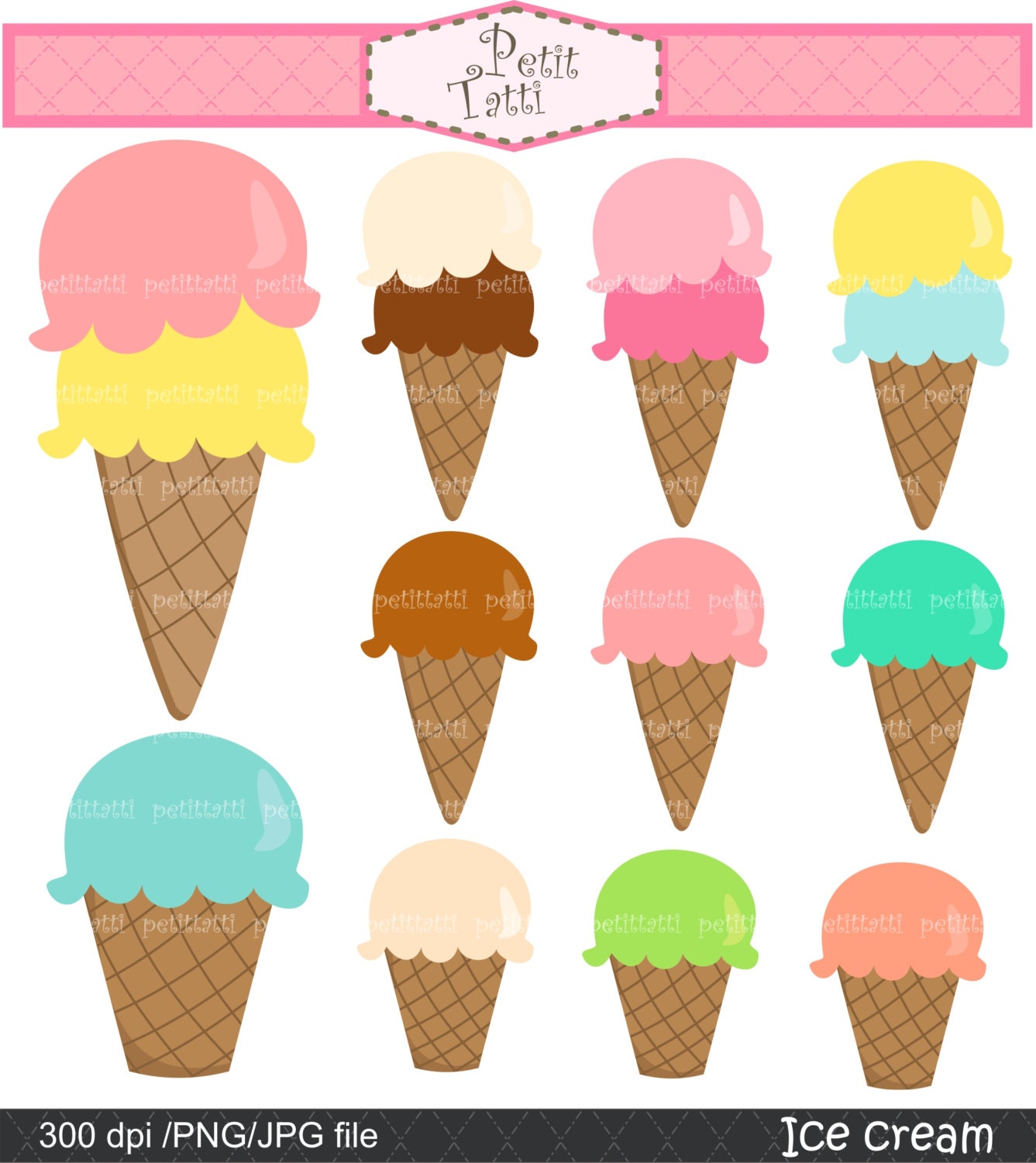 vanilla ice cream clipart - photo #45