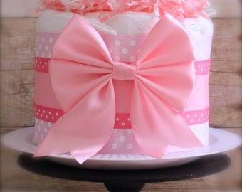 The Sweet Lace Mini Diaper Cake