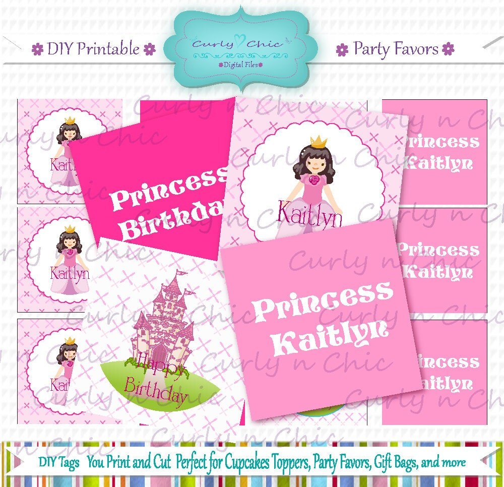 Free Printable Birthday Tags For Girls