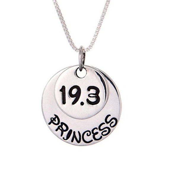 Glass Slipper 19.3 Pendant Necklace Princess Half