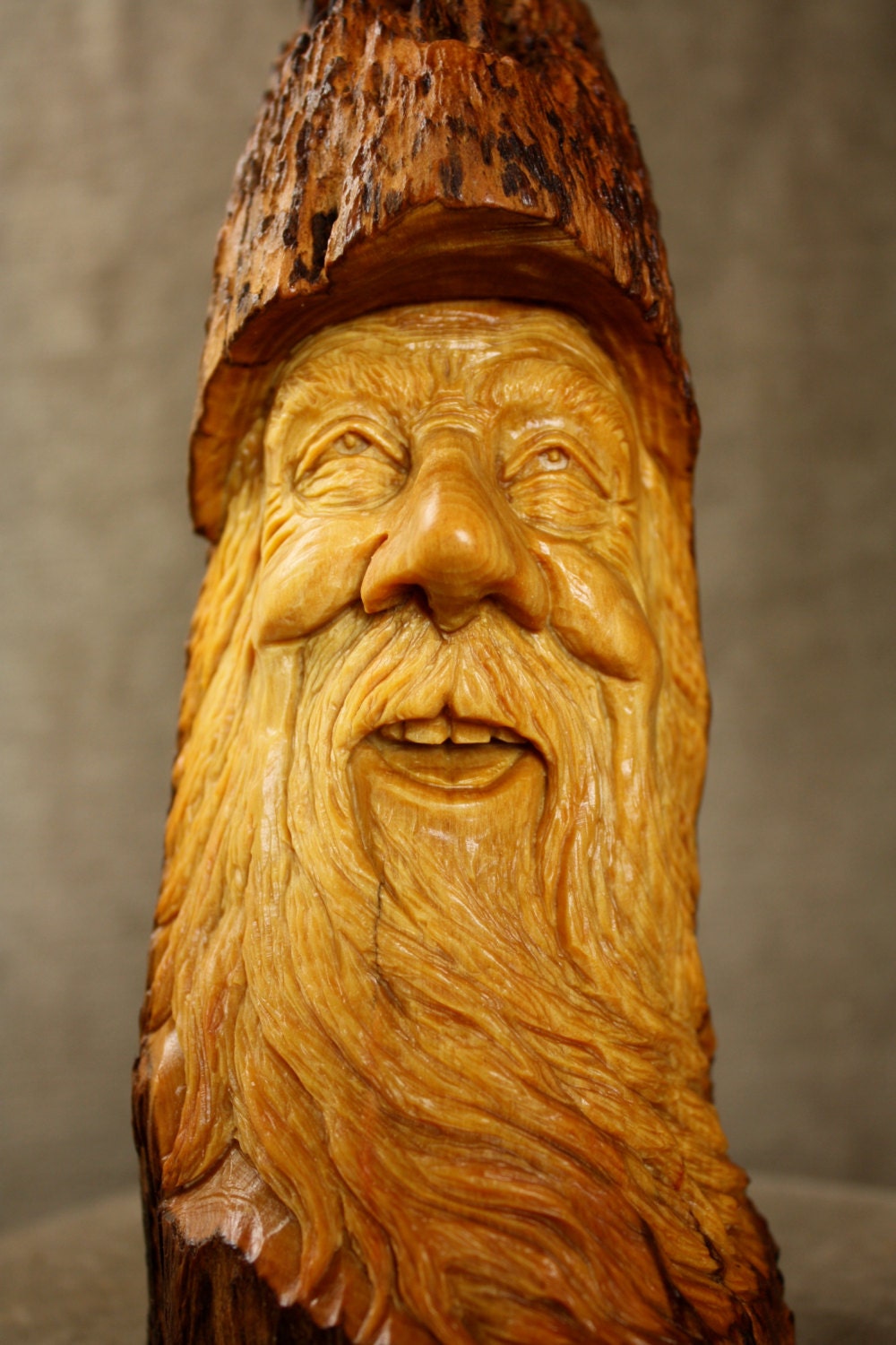 Wood Spirit Wood Carving Perfect Original Birthday Gift for