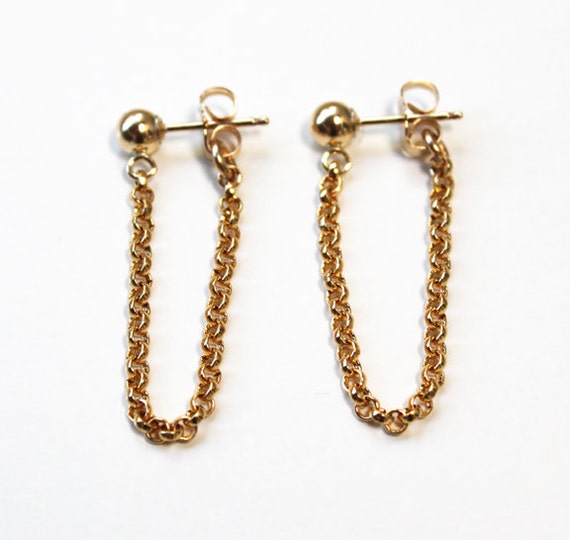 Ball and Chain Earrings