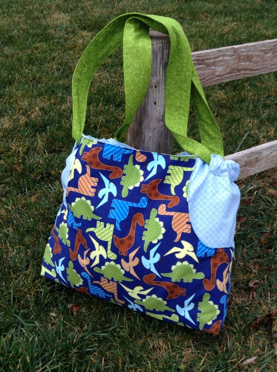 Personailzed Dinosaur Diaper Bags IUCN Water