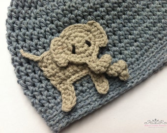 Elephant applique Etsy