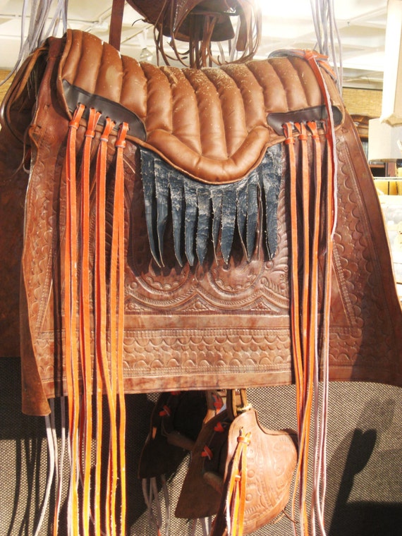 Horse Saddle Spanish Saddle Horse Tack Leather Saddle