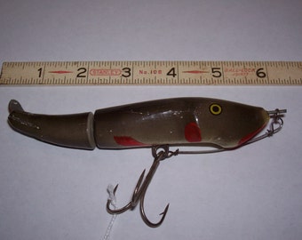 Old Vintage Fishing Lure- Robert's "Mud Puppy"- unique old Musky Lure!