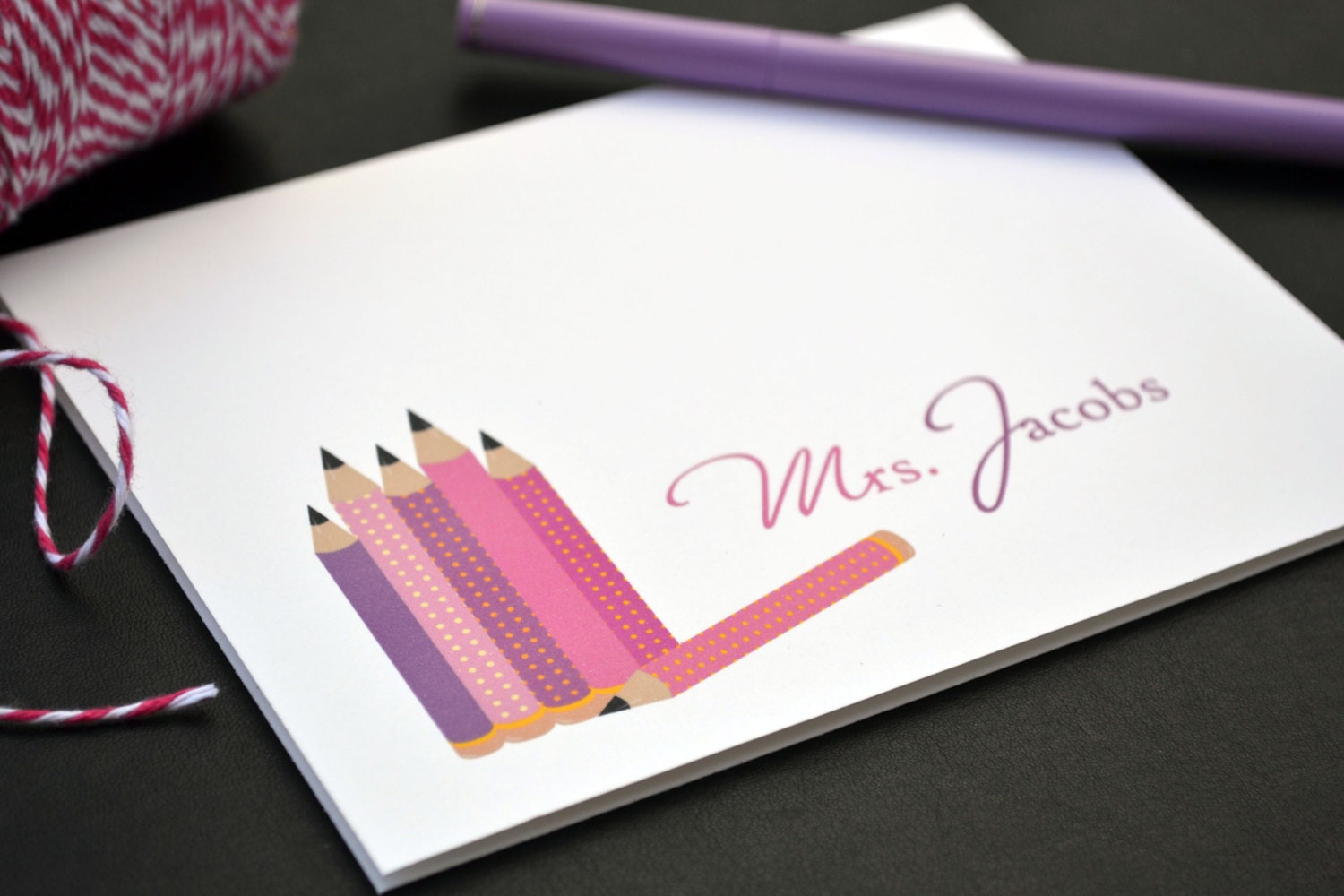 Teachers Personalized Stationery  Personalized