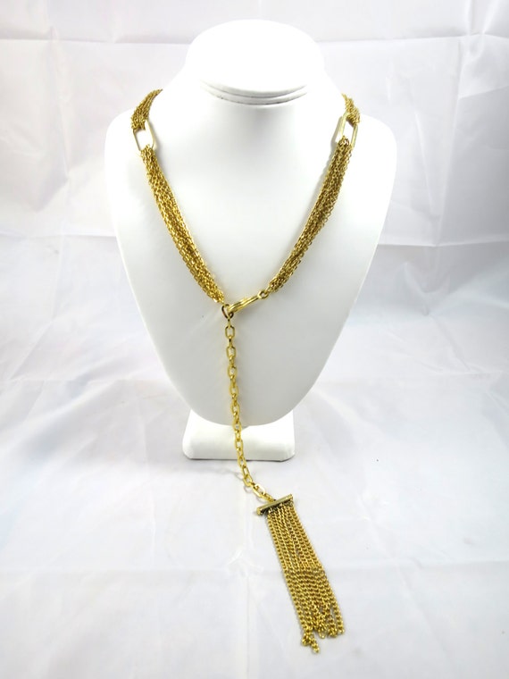 Gold Chain Belt/Long Necklace 36 inches 4 by BonniesVintageAttic