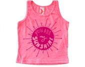 You Are My Sunshine Kids Tank - Children's Clothing, Screen Printed Shirt - Toddler Printed Tank - Tank Top - You Are My Sunshine